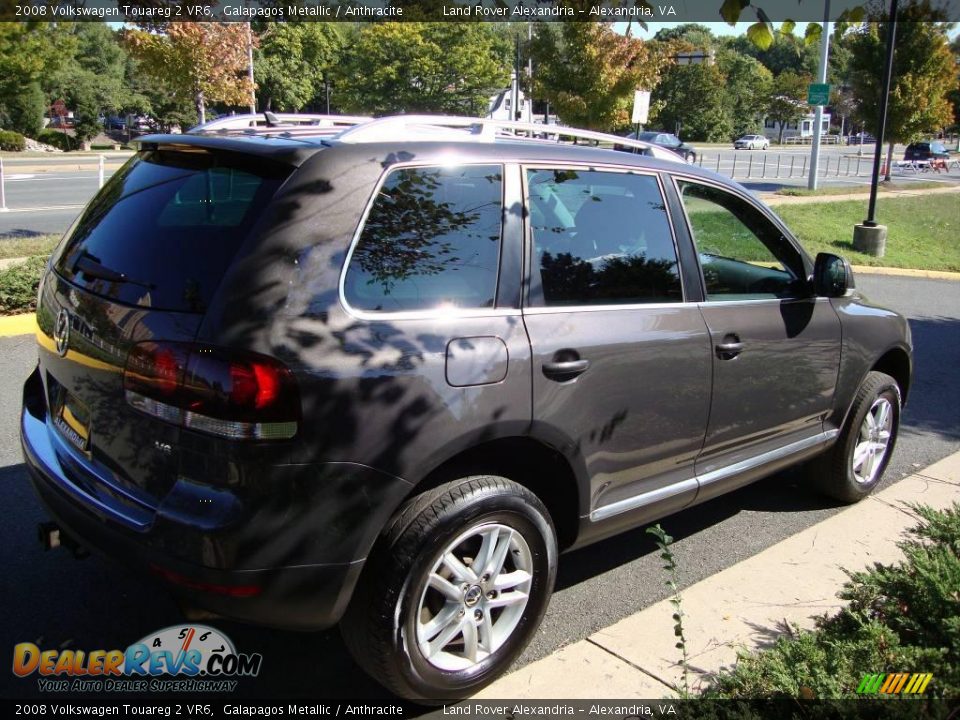 2008 Volkswagen Touareg 2 VR6 Galapagos Metallic / Anthracite Photo #4