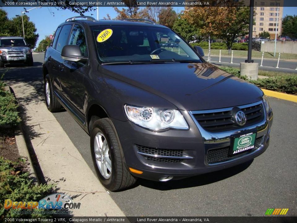 2008 Volkswagen Touareg 2 VR6 Galapagos Metallic / Anthracite Photo #5