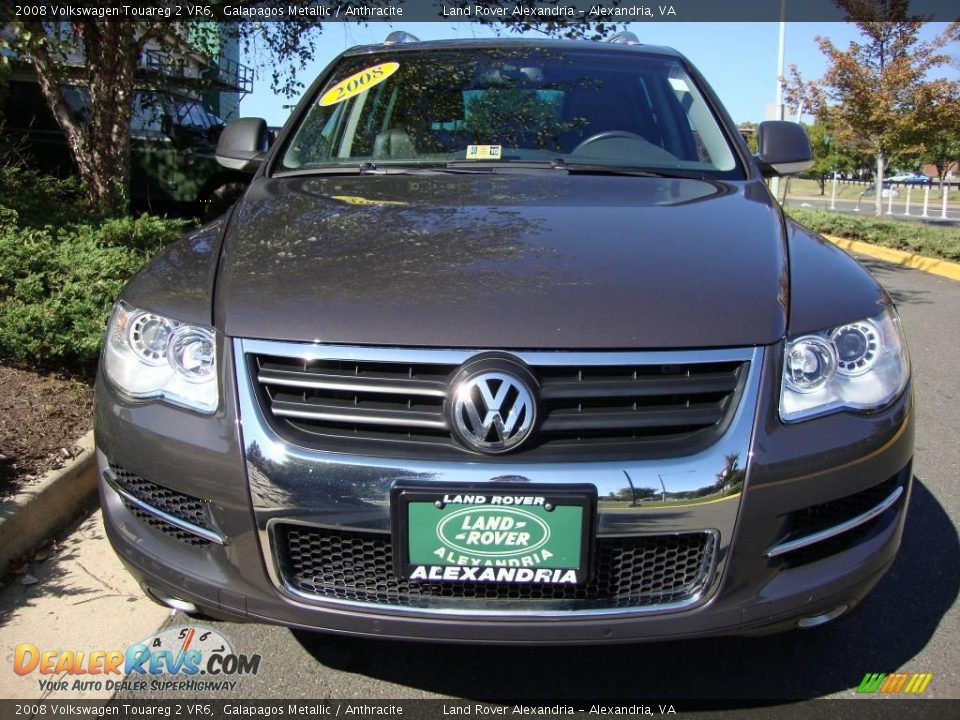 2008 Volkswagen Touareg 2 VR6 Galapagos Metallic / Anthracite Photo #6