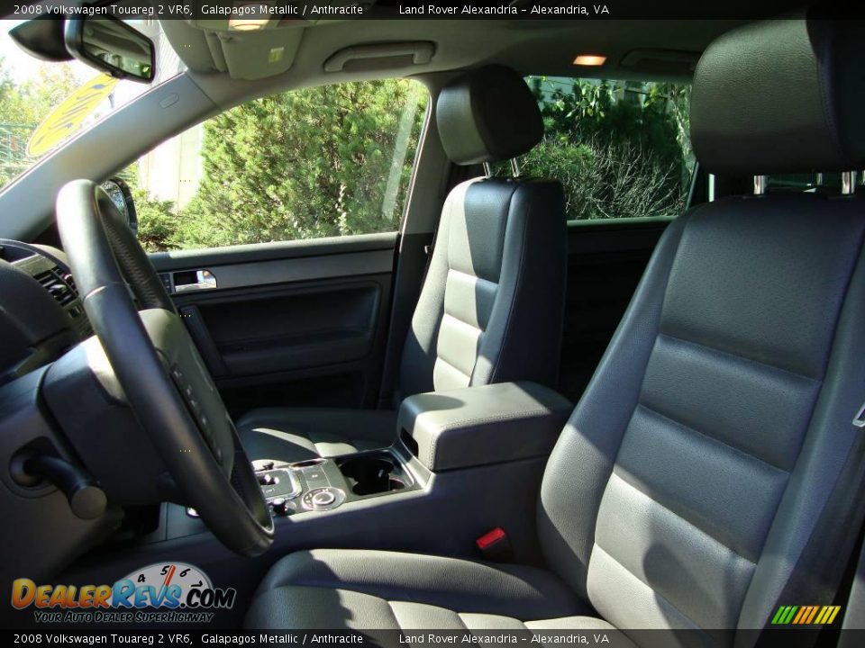 2008 Volkswagen Touareg 2 VR6 Galapagos Metallic / Anthracite Photo #7