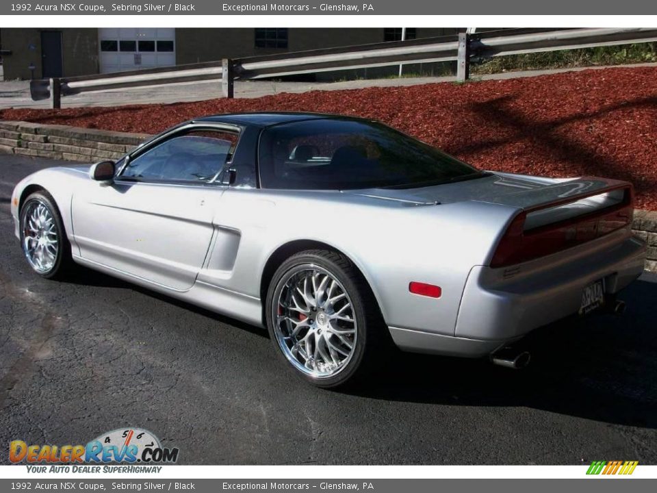1992 Acura NSX Coupe Sebring Silver / Black Photo #3
