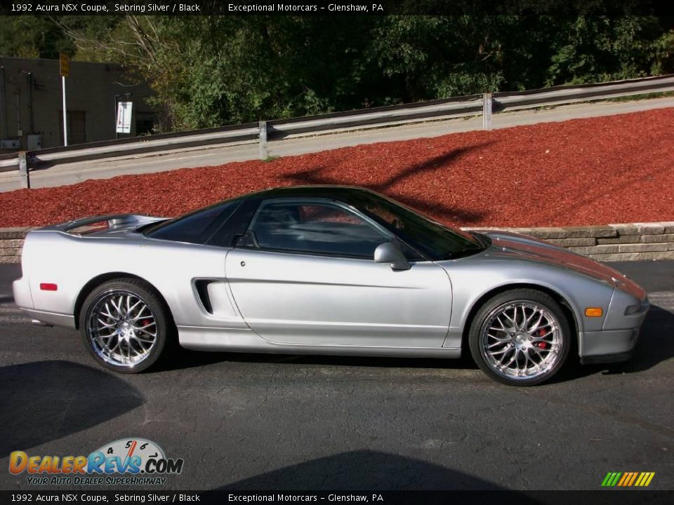 1992 Acura NSX Coupe Sebring Silver / Black Photo #7