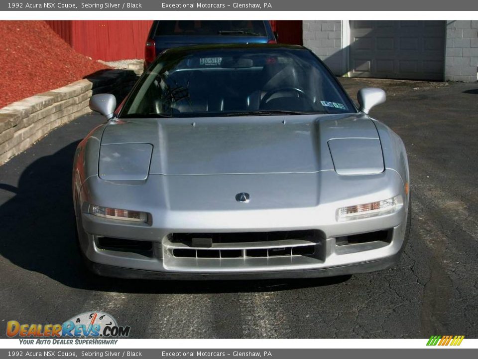 1992 Acura NSX Coupe Sebring Silver / Black Photo #9
