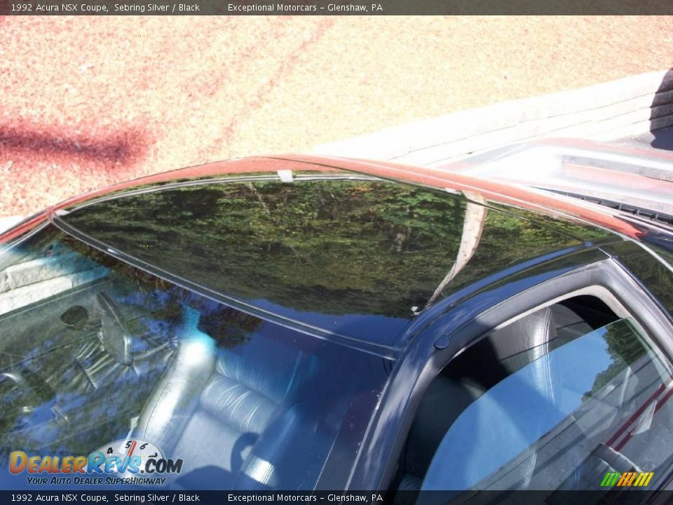 1992 Acura NSX Coupe Sebring Silver / Black Photo #10