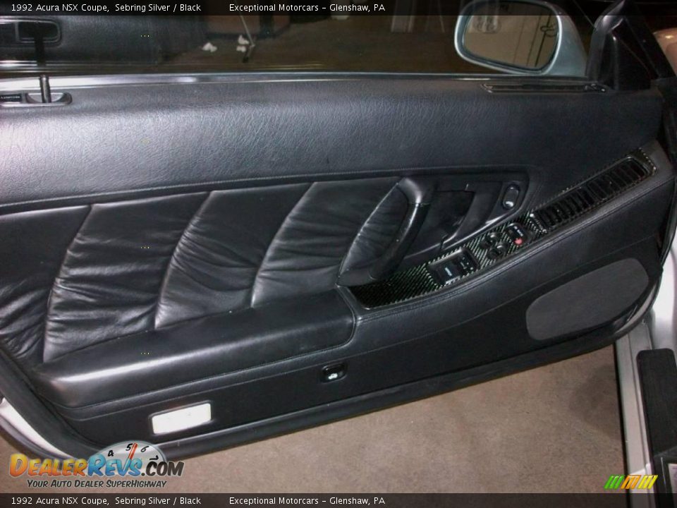 1992 Acura NSX Coupe Sebring Silver / Black Photo #14