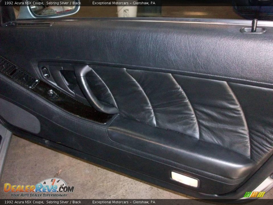 1992 Acura NSX Coupe Sebring Silver / Black Photo #17