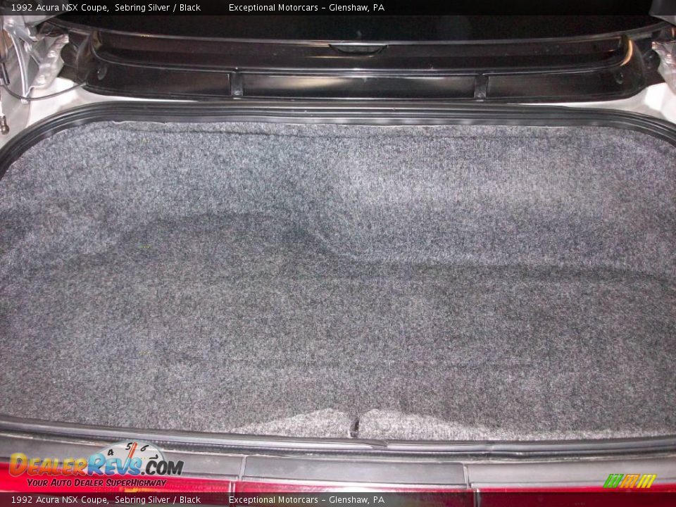 1992 Acura NSX Coupe Sebring Silver / Black Photo #20