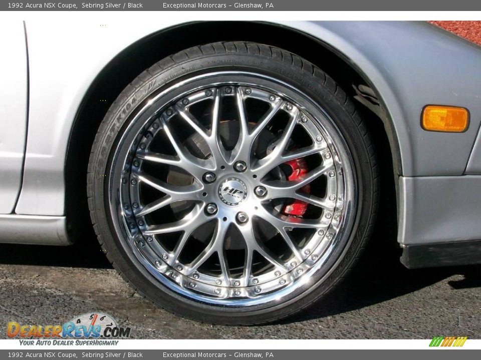 1992 Acura NSX Coupe Sebring Silver / Black Photo #21