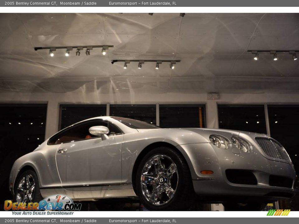 2005 Bentley Continental GT Moonbeam / Saddle Photo #1
