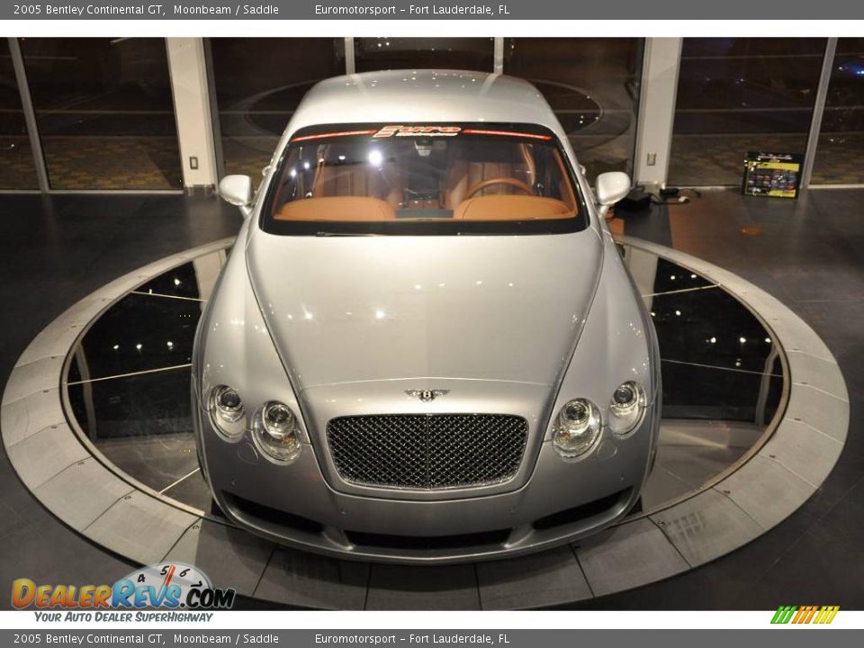 2005 Bentley Continental GT Moonbeam / Saddle Photo #2