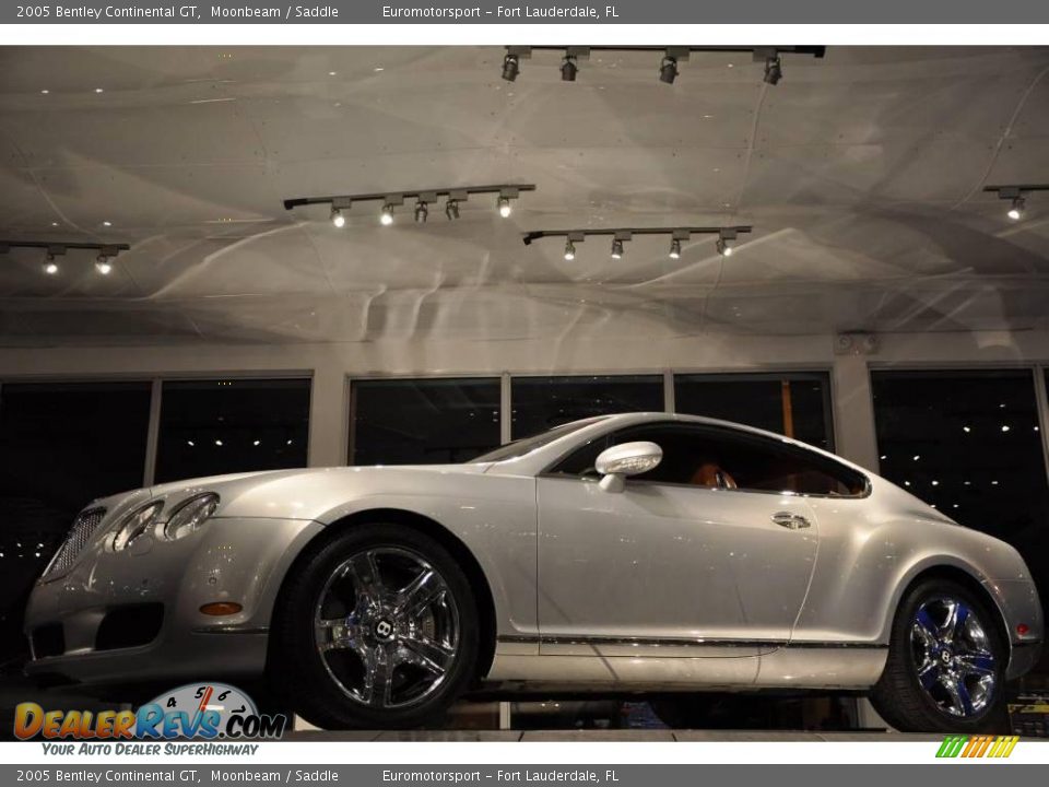 2005 Bentley Continental GT Moonbeam / Saddle Photo #3