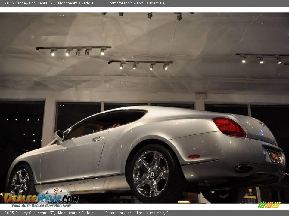 2005 Bentley Continental GT Moonbeam / Saddle Photo #5