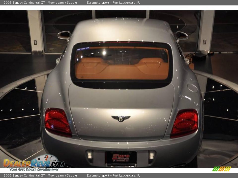 2005 Bentley Continental GT Moonbeam / Saddle Photo #6