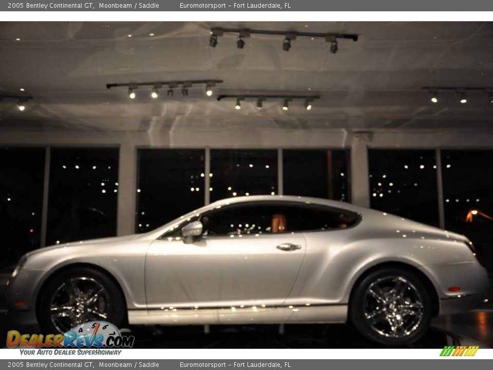 2005 Bentley Continental GT Moonbeam / Saddle Photo #7