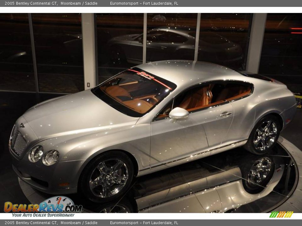 2005 Bentley Continental GT Moonbeam / Saddle Photo #8