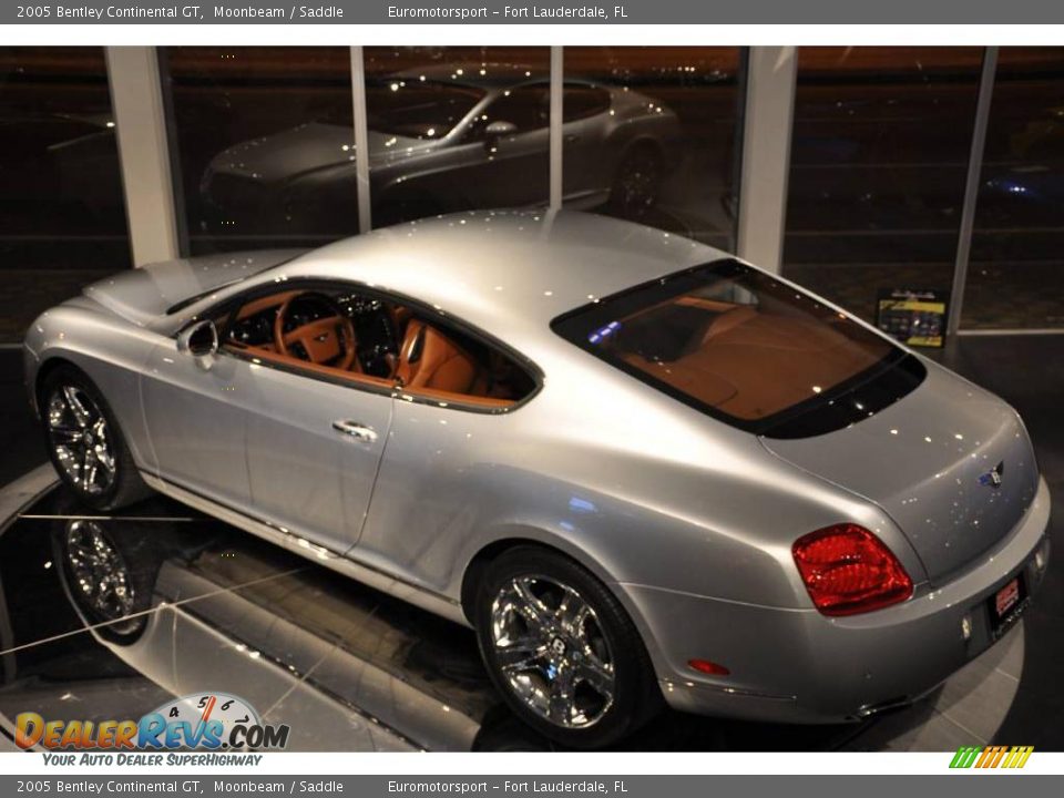 2005 Bentley Continental GT Moonbeam / Saddle Photo #11
