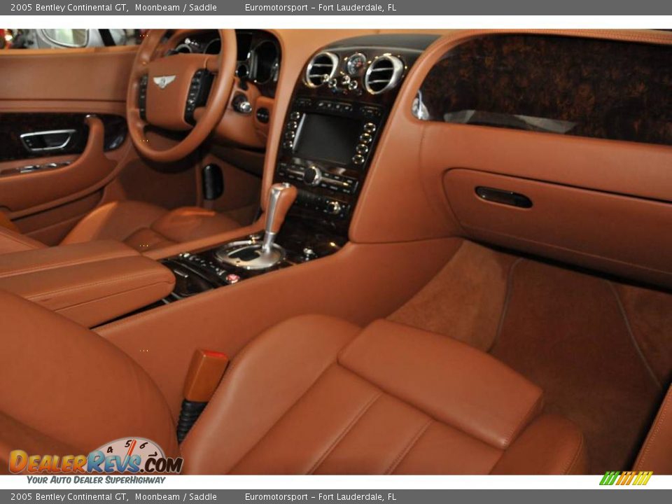 2005 Bentley Continental GT Moonbeam / Saddle Photo #12