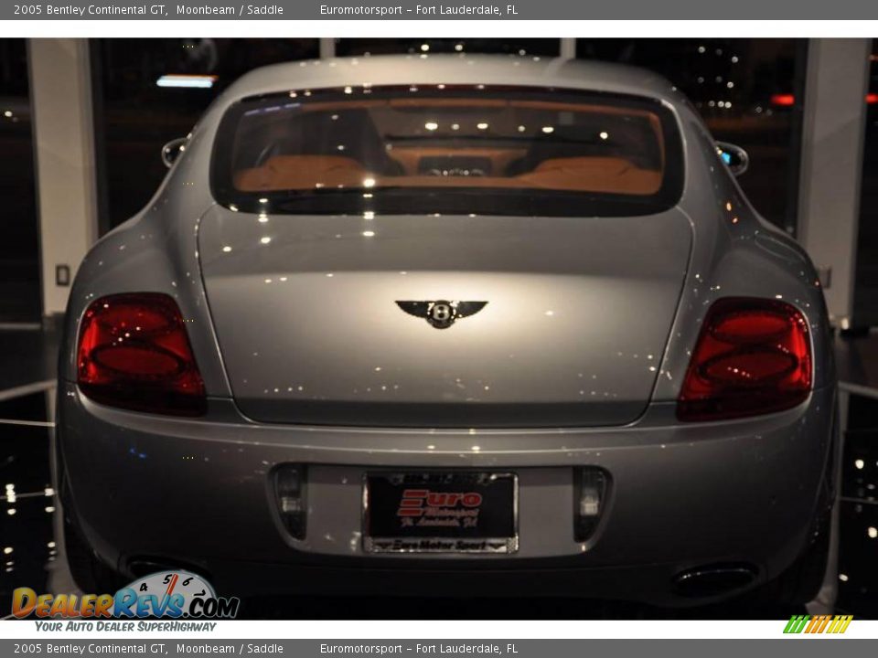 2005 Bentley Continental GT Moonbeam / Saddle Photo #13