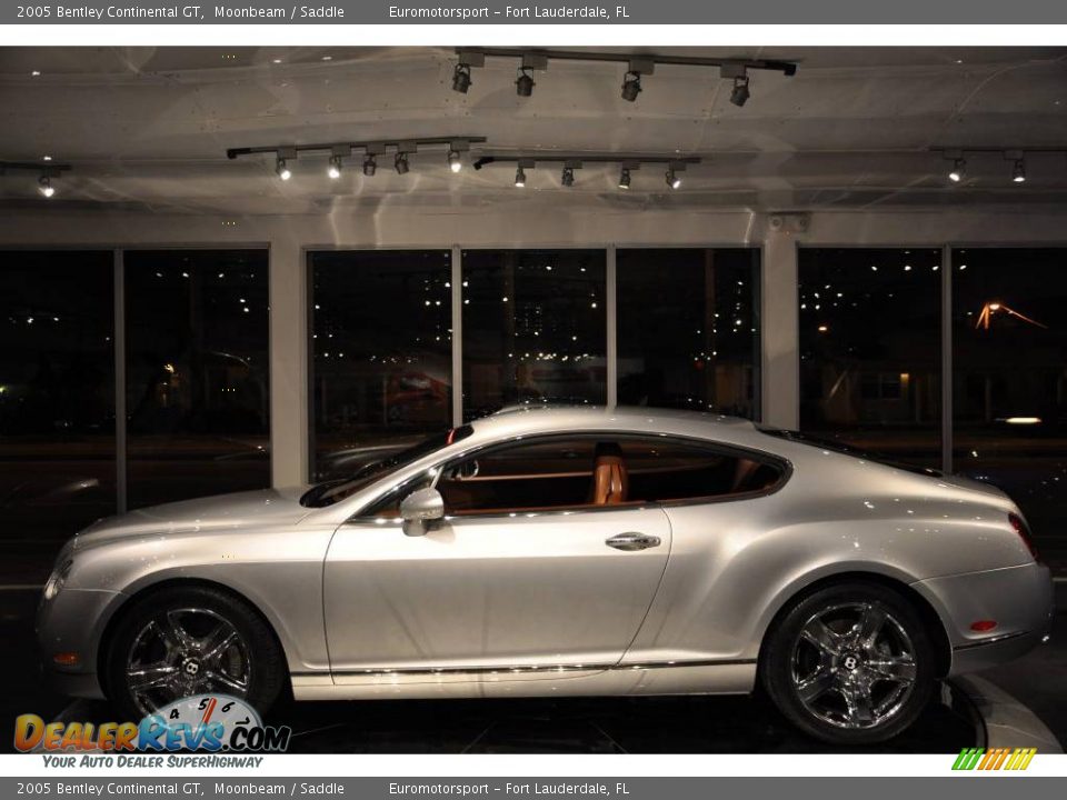 2005 Bentley Continental GT Moonbeam / Saddle Photo #16