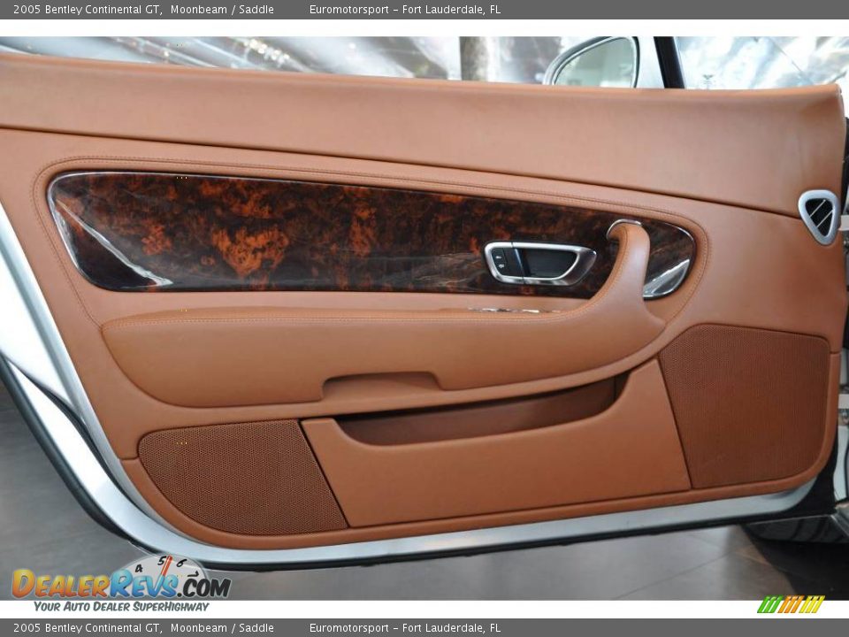 2005 Bentley Continental GT Moonbeam / Saddle Photo #17