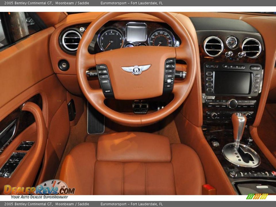 2005 Bentley Continental GT Moonbeam / Saddle Photo #19