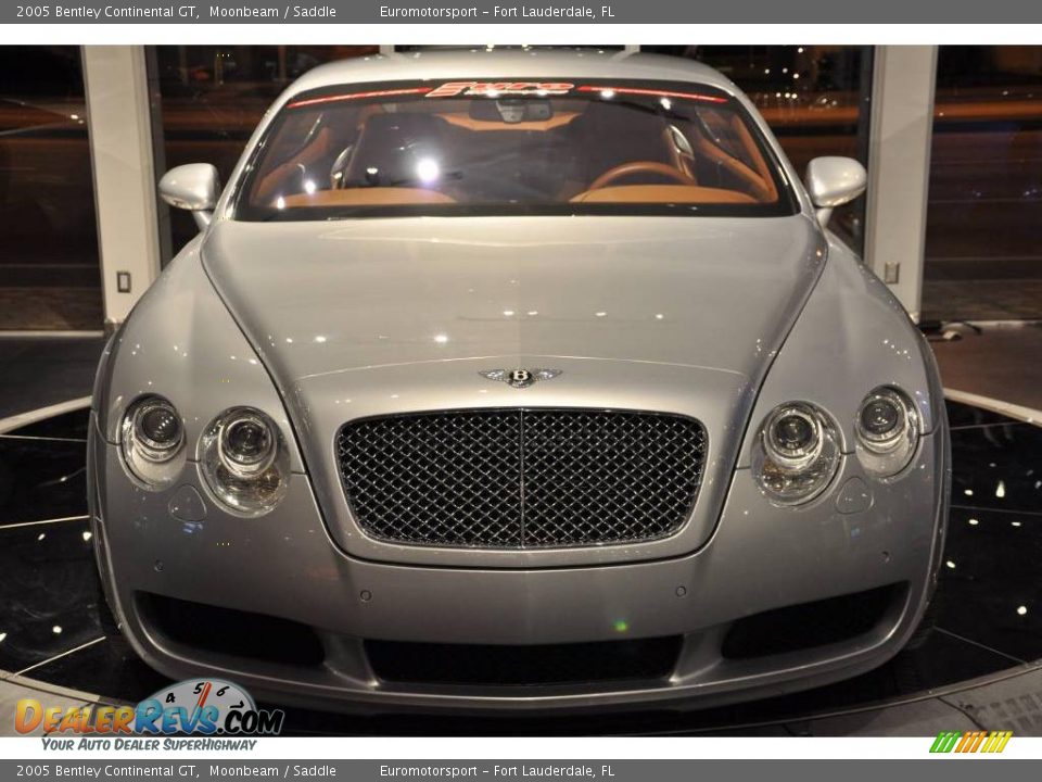2005 Bentley Continental GT Moonbeam / Saddle Photo #20
