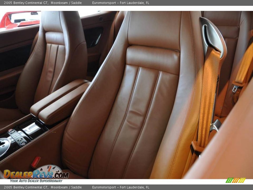 2005 Bentley Continental GT Moonbeam / Saddle Photo #22