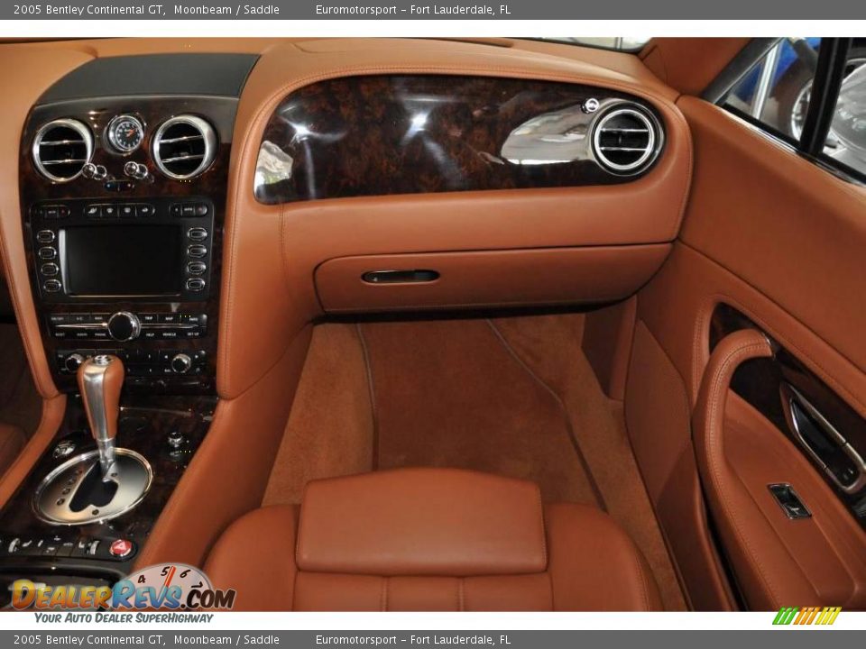 2005 Bentley Continental GT Moonbeam / Saddle Photo #24