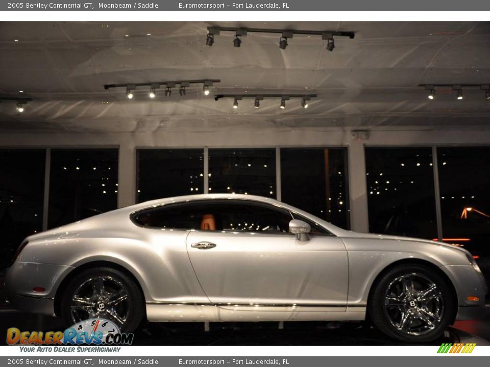 2005 Bentley Continental GT Moonbeam / Saddle Photo #25