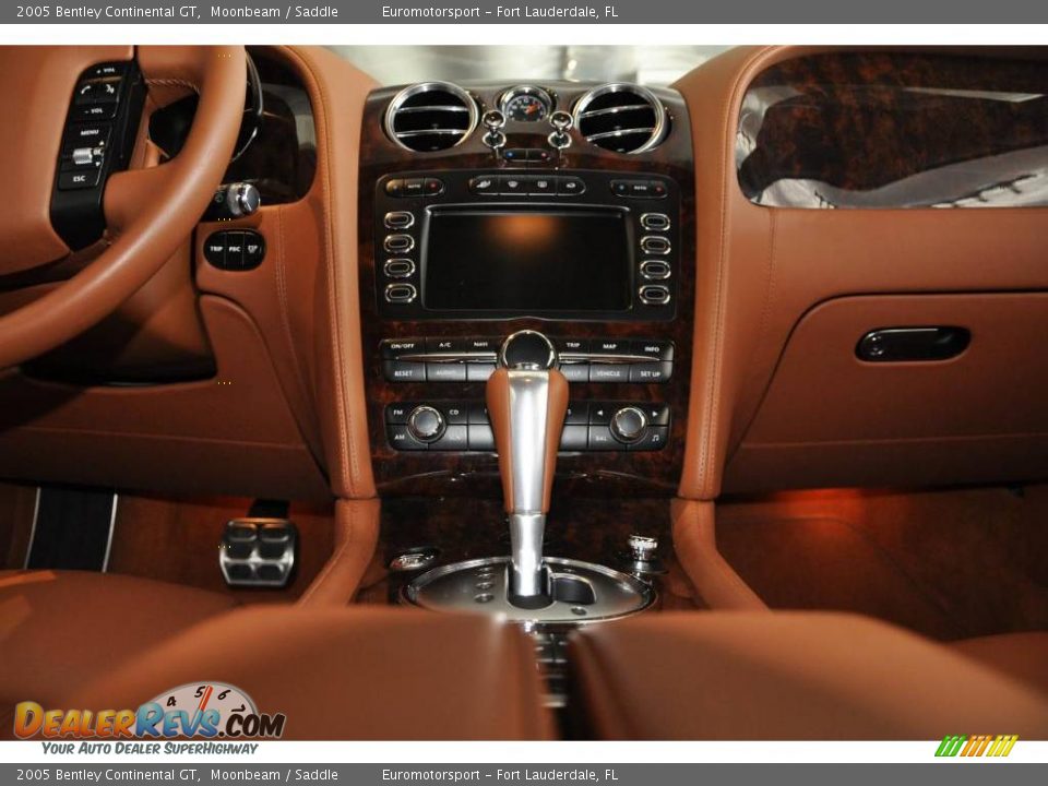 2005 Bentley Continental GT Moonbeam / Saddle Photo #26