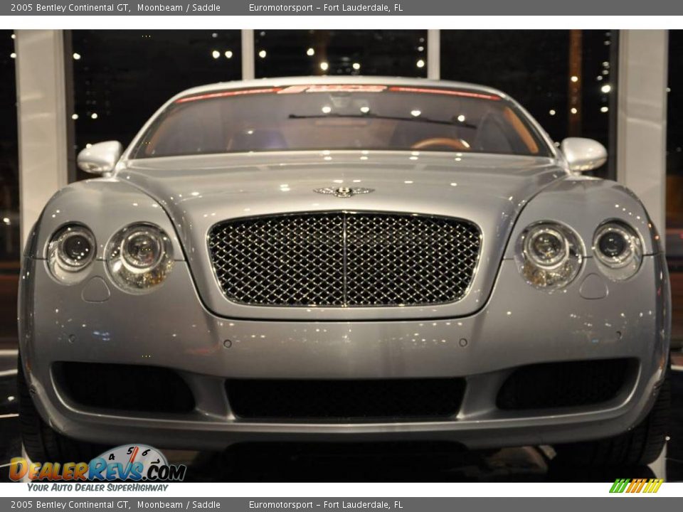 2005 Bentley Continental GT Moonbeam / Saddle Photo #30