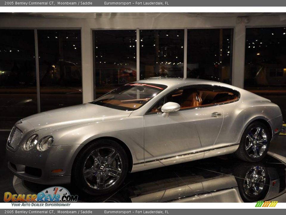 2005 Bentley Continental GT Moonbeam / Saddle Photo #31