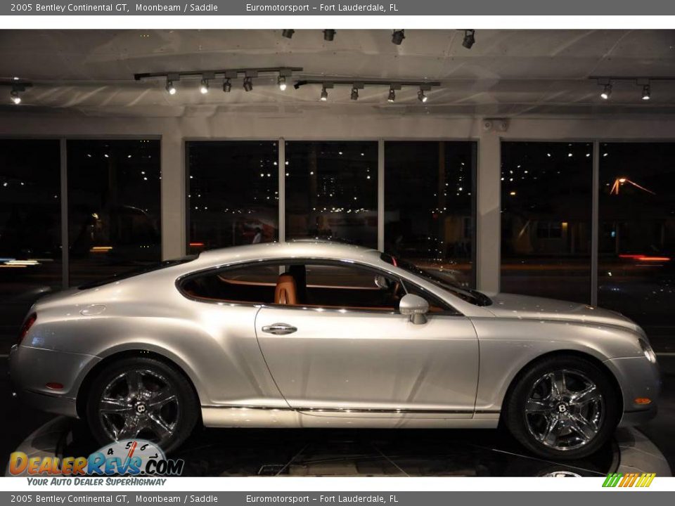2005 Bentley Continental GT Moonbeam / Saddle Photo #34