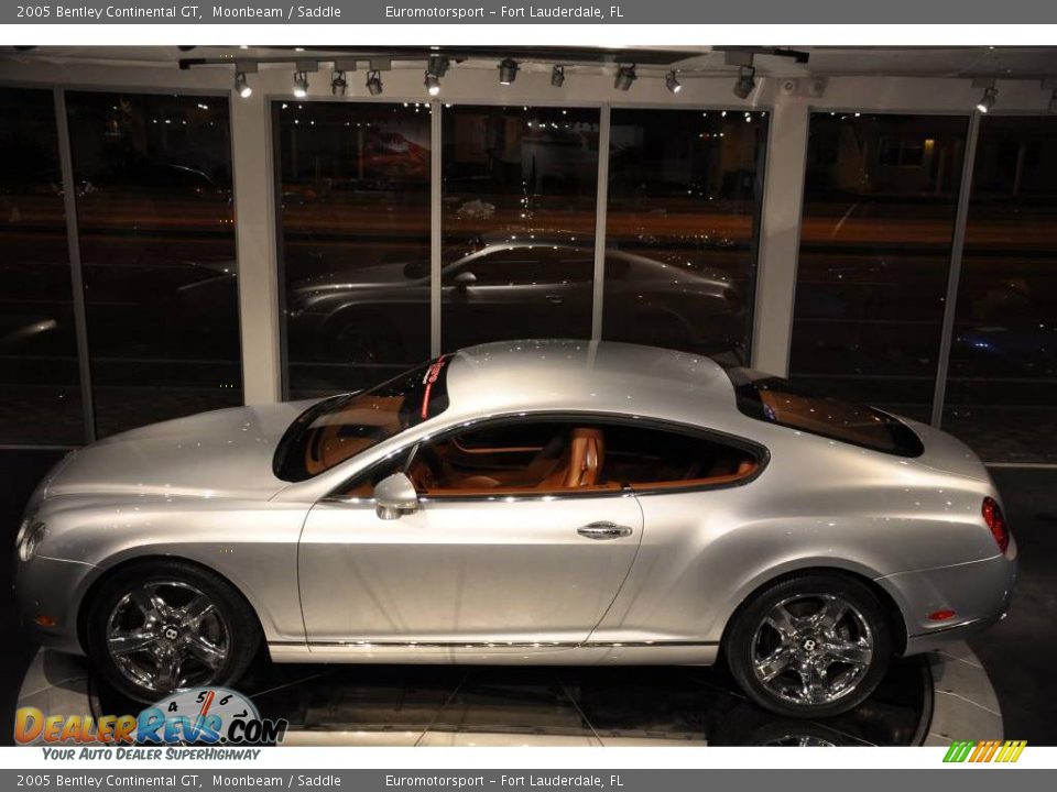 2005 Bentley Continental GT Moonbeam / Saddle Photo #37
