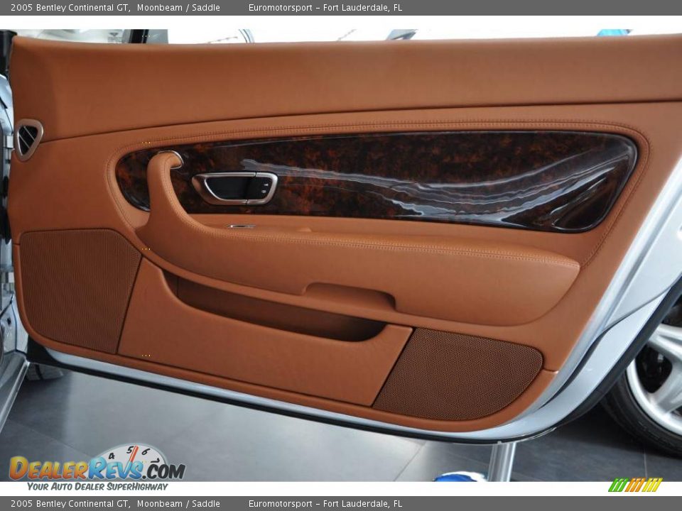 2005 Bentley Continental GT Moonbeam / Saddle Photo #38