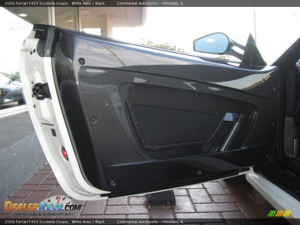 2009 Ferrari F430 Scuderia Coupe White Avus / Black Photo #15