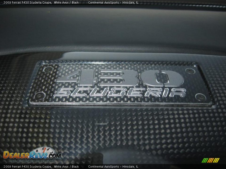 2009 Ferrari F430 Scuderia Coupe White Avus / Black Photo #20