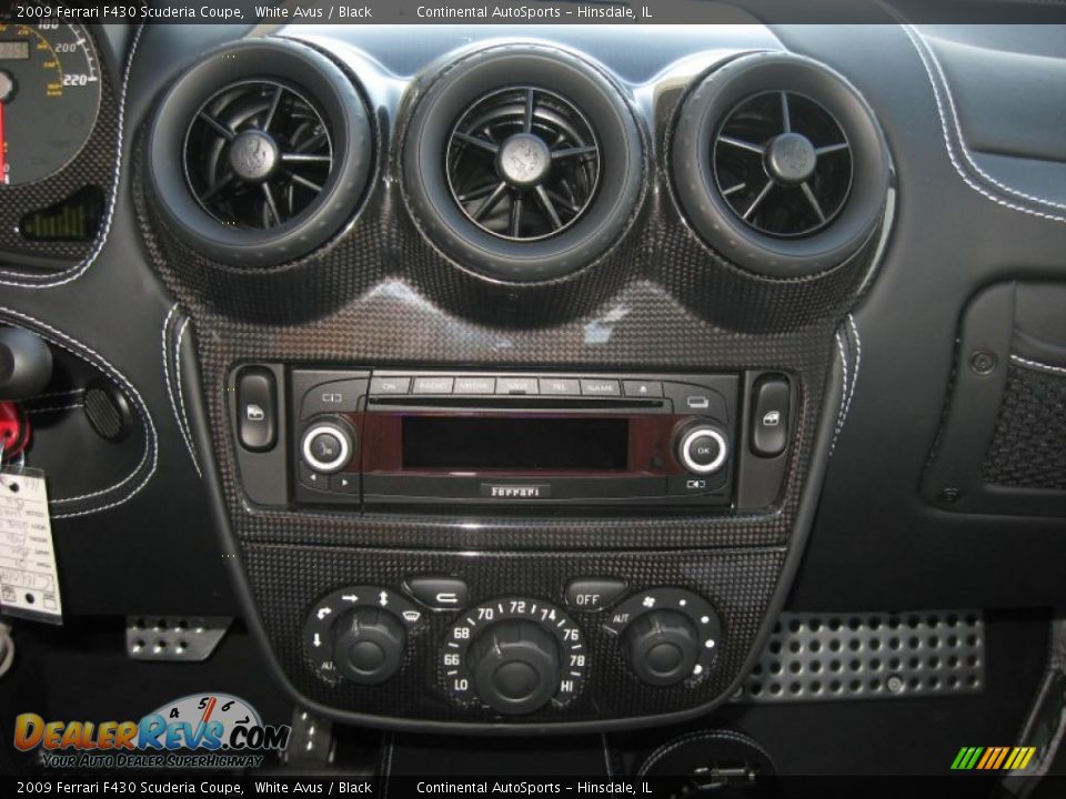 2009 Ferrari F430 Scuderia Coupe White Avus / Black Photo #21