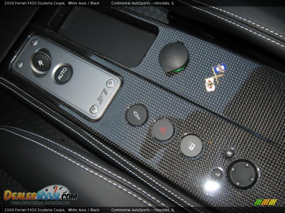 2009 Ferrari F430 Scuderia Coupe White Avus / Black Photo #22