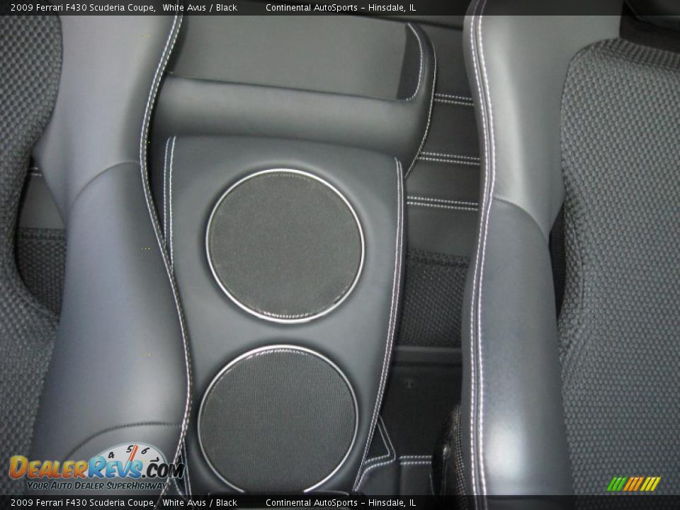 2009 Ferrari F430 Scuderia Coupe White Avus / Black Photo #26