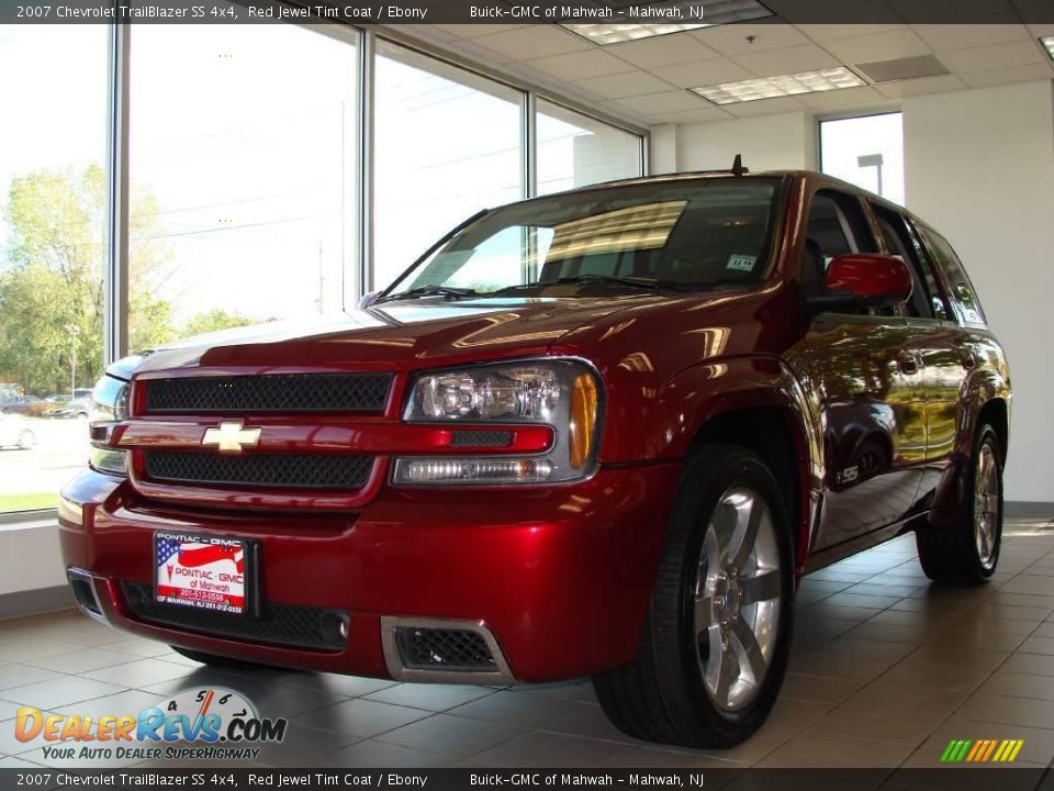 2007 Chevrolet TrailBlazer SS 4x4 Red Jewel Tint Coat / Ebony Photo #1