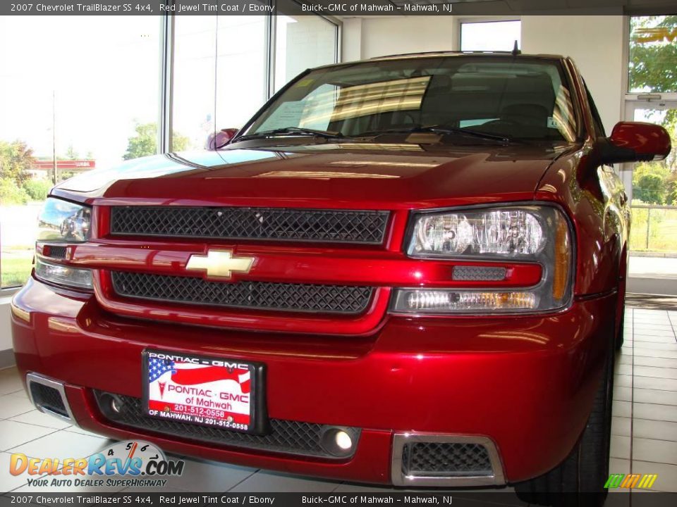 2007 Chevrolet TrailBlazer SS 4x4 Red Jewel Tint Coat / Ebony Photo #2