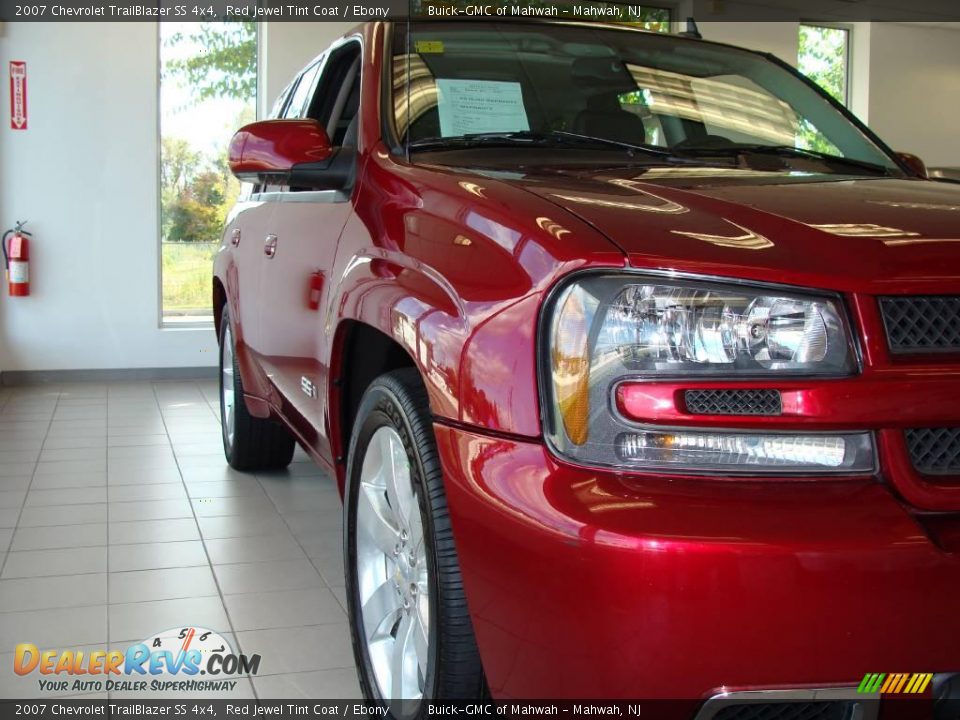 2007 Chevrolet TrailBlazer SS 4x4 Red Jewel Tint Coat / Ebony Photo #3