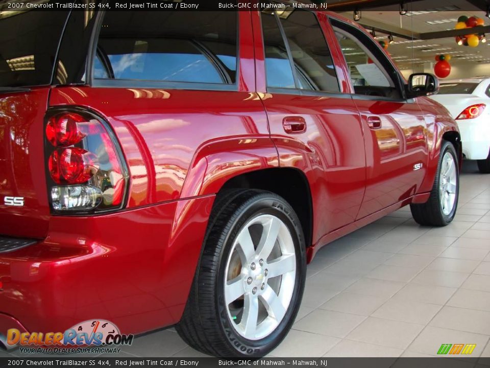 2007 Chevrolet TrailBlazer SS 4x4 Red Jewel Tint Coat / Ebony Photo #4