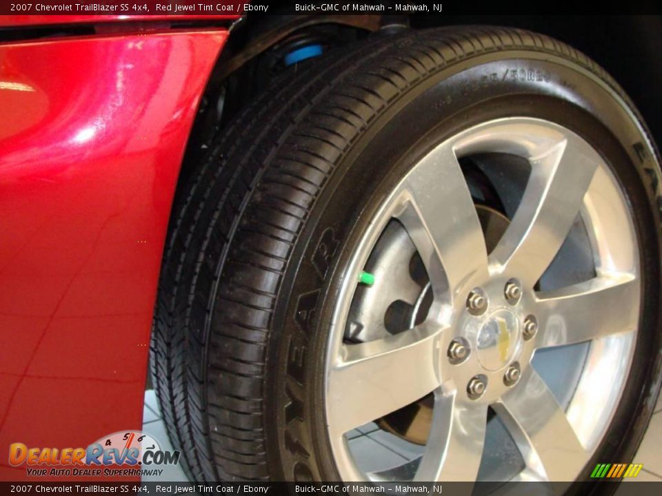 2007 Chevrolet TrailBlazer SS 4x4 Red Jewel Tint Coat / Ebony Photo #10