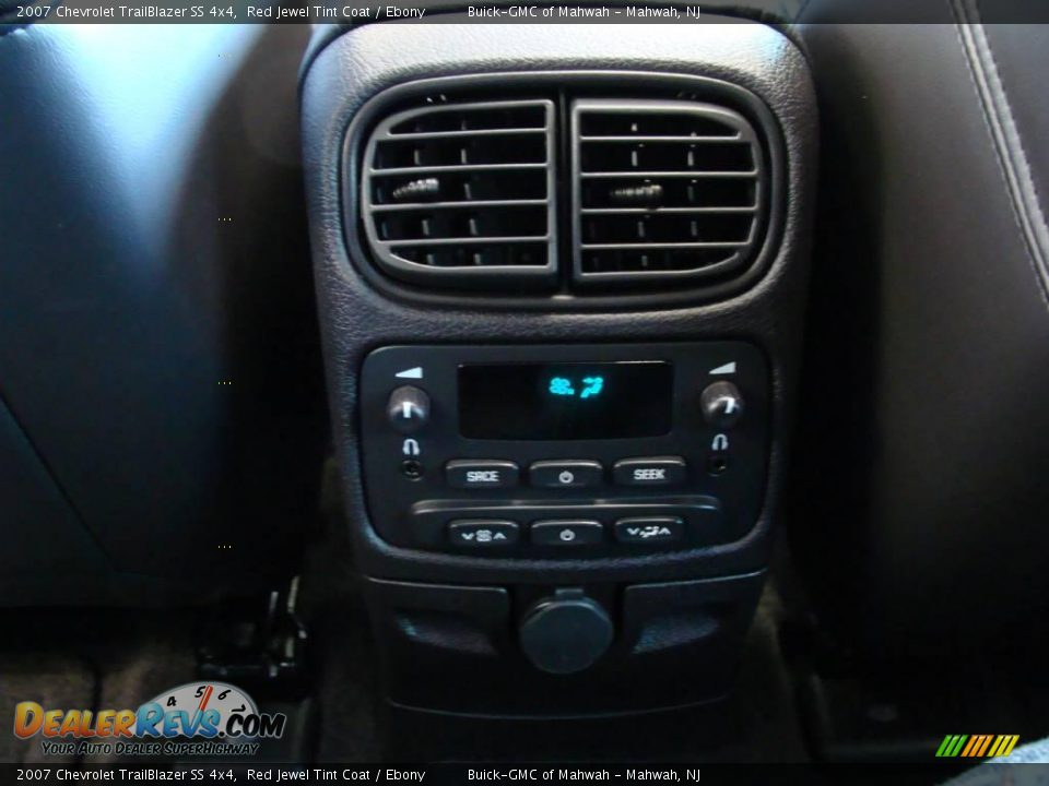 2007 Chevrolet TrailBlazer SS 4x4 Red Jewel Tint Coat / Ebony Photo #22