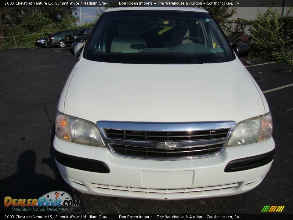 2003 Chevrolet Venture LS Summit White / Medium Gray Photo #3