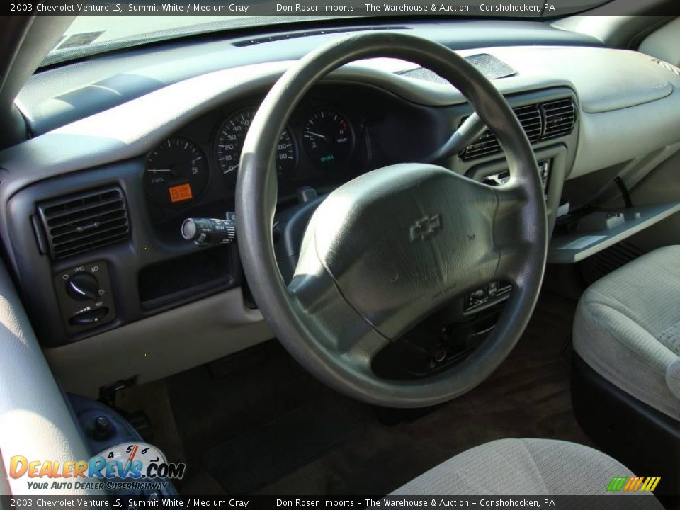 2003 Chevrolet Venture LS Summit White / Medium Gray Photo #11