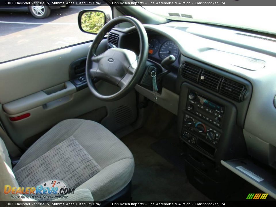 2003 Chevrolet Venture LS Summit White / Medium Gray Photo #16