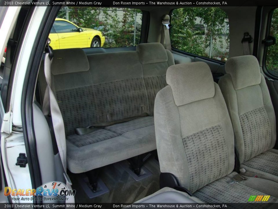2003 Chevrolet Venture LS Summit White / Medium Gray Photo #19